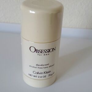 Calvin Klein Obsession deodorant for men Alcohol Free New Sealed